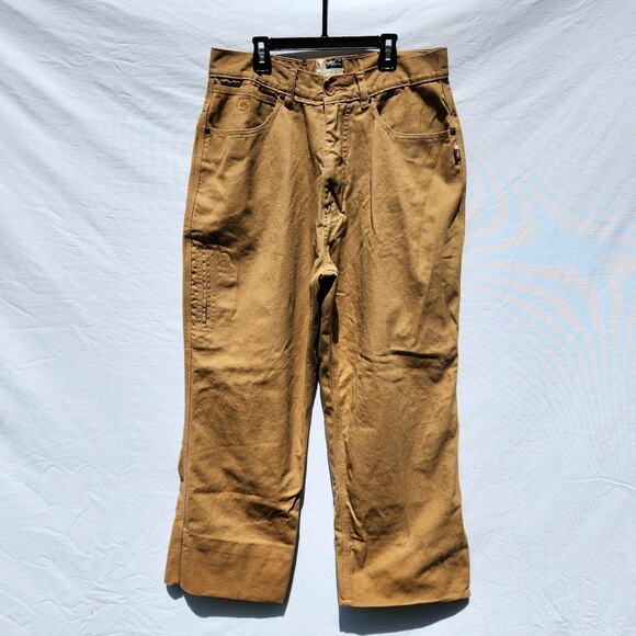 Vintage 2000s State Property Tan Jeans Roca Wear Pants Men's 34x26 Y2K Baggy - Picture 9 of 9